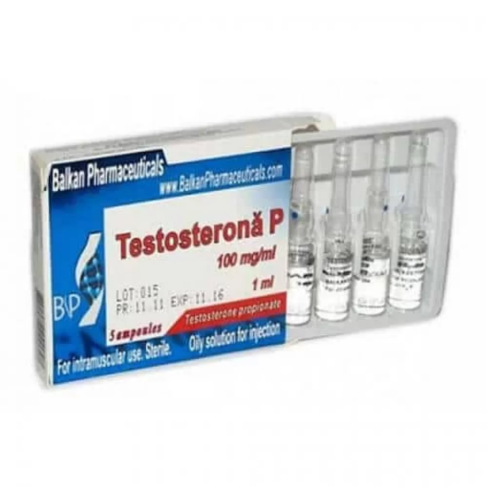 Balkan Pharma Testosteron Propionat 10 Ampül 100mg Balkan Pharma Testosteron Propionat 10 Ampul 100mg